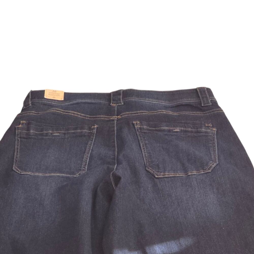 Democracy Wide Leg‎ Women's Dark Blue High Rise Stretch Jeans Size 10 New - Picture 4 of 14